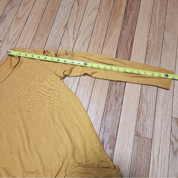 Women's Small Cut Out Pullover Top, Casual Round Neck Long Sleeve Pullover - Picture 7 of 13